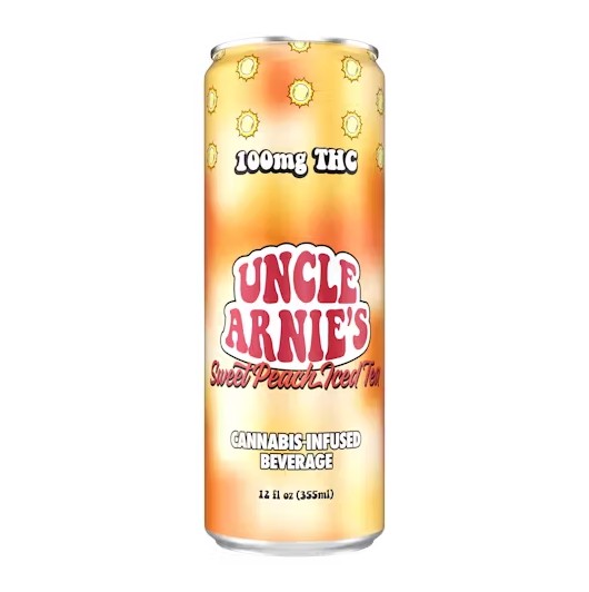 SWEET PEACH ICED TEA 100MG 12OZ