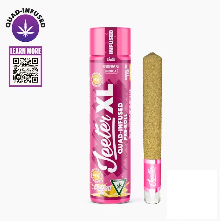 BUBBA G XL QUAD-INFUSED PREROLL SINGLE 2G