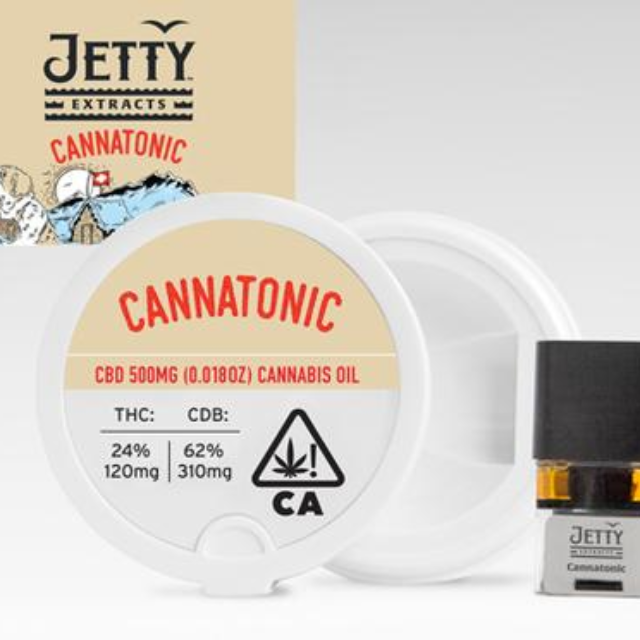 JETTY CANNATONIC CBD PAX .5G
