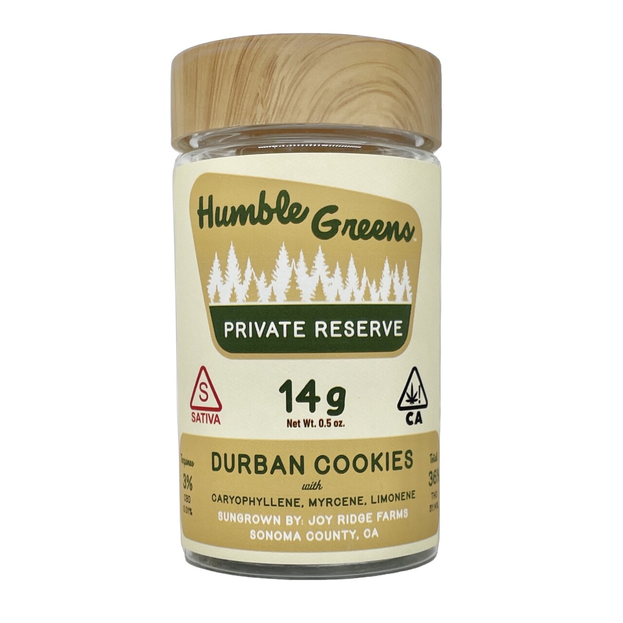 DURBAN COOKIES 1/2OZ 14G