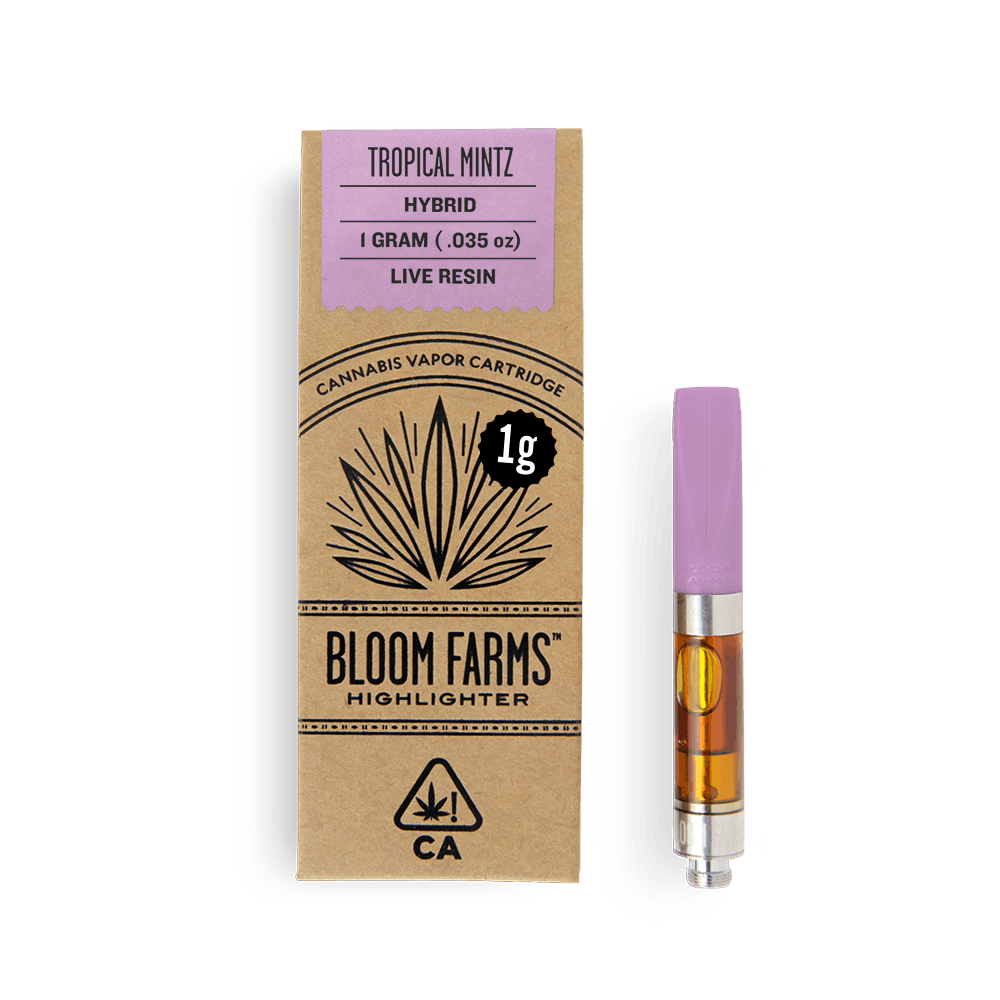 TROPICAL MINTZ LIVE RESIN CART 1G