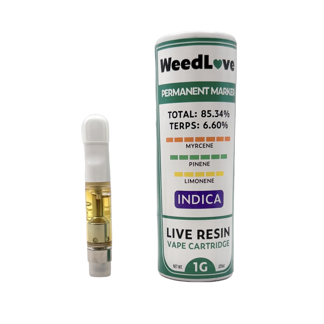 PERMANENT MARKER LIVE RESIN CARTRIDGE 1G
