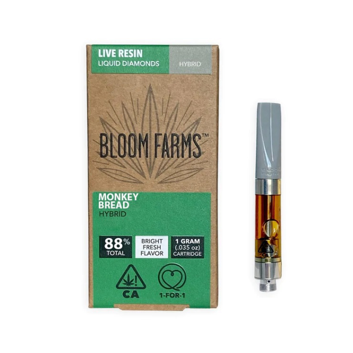 MONKEY BREAD LIVE RESIN CART 1G