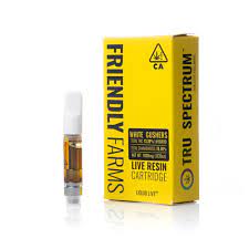 WHITE GUSHERS LIVE RESIN CART 1G