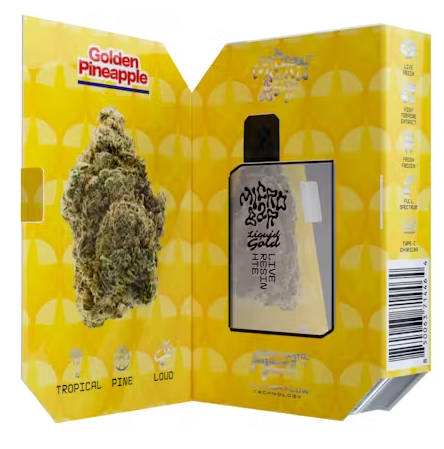 GOLDEN PINEAPPLE LIVE RESIN AIO 1G