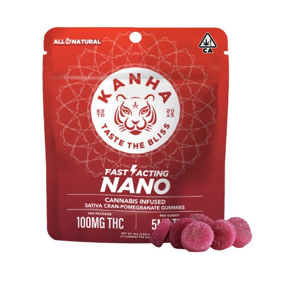 CRAN-POMEGRANATE PUNCH NANO GUMMIES 20 PACK 100MG