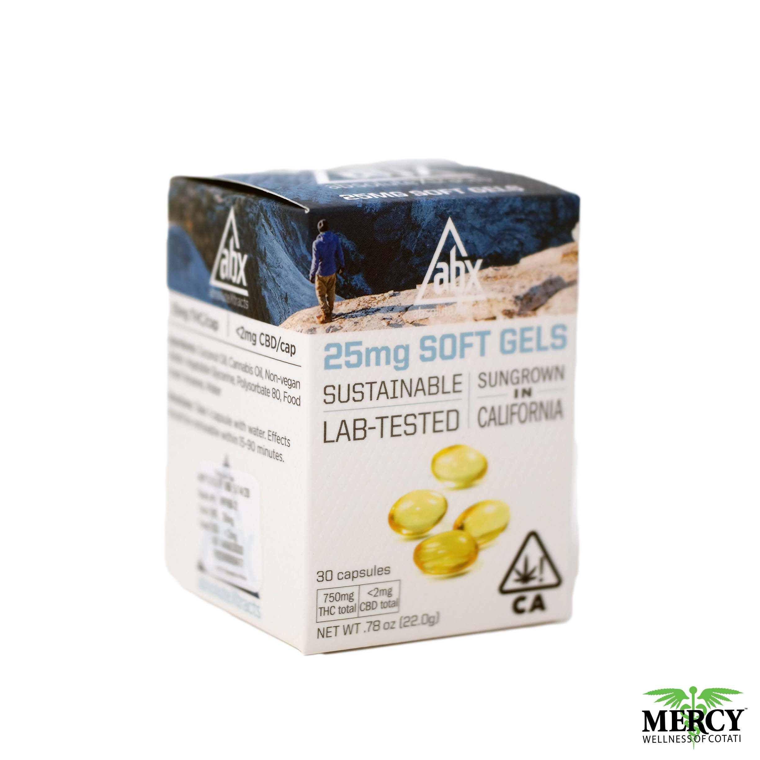 25MG SOFT GELS 30PK