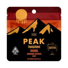 TANGERINE PEAK GUMMY 100MG