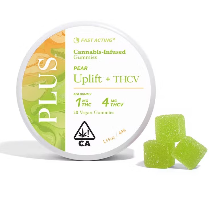 1:4 PEAR THCV GUMMIES 20MG