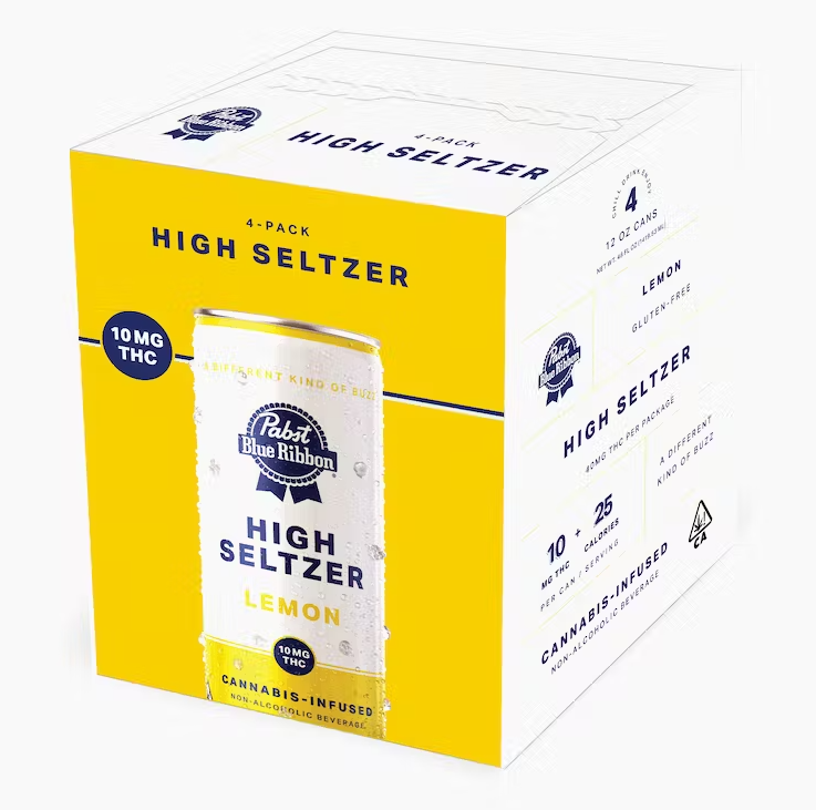 LEMON HIGH SELTZER 4 PACK 40MG