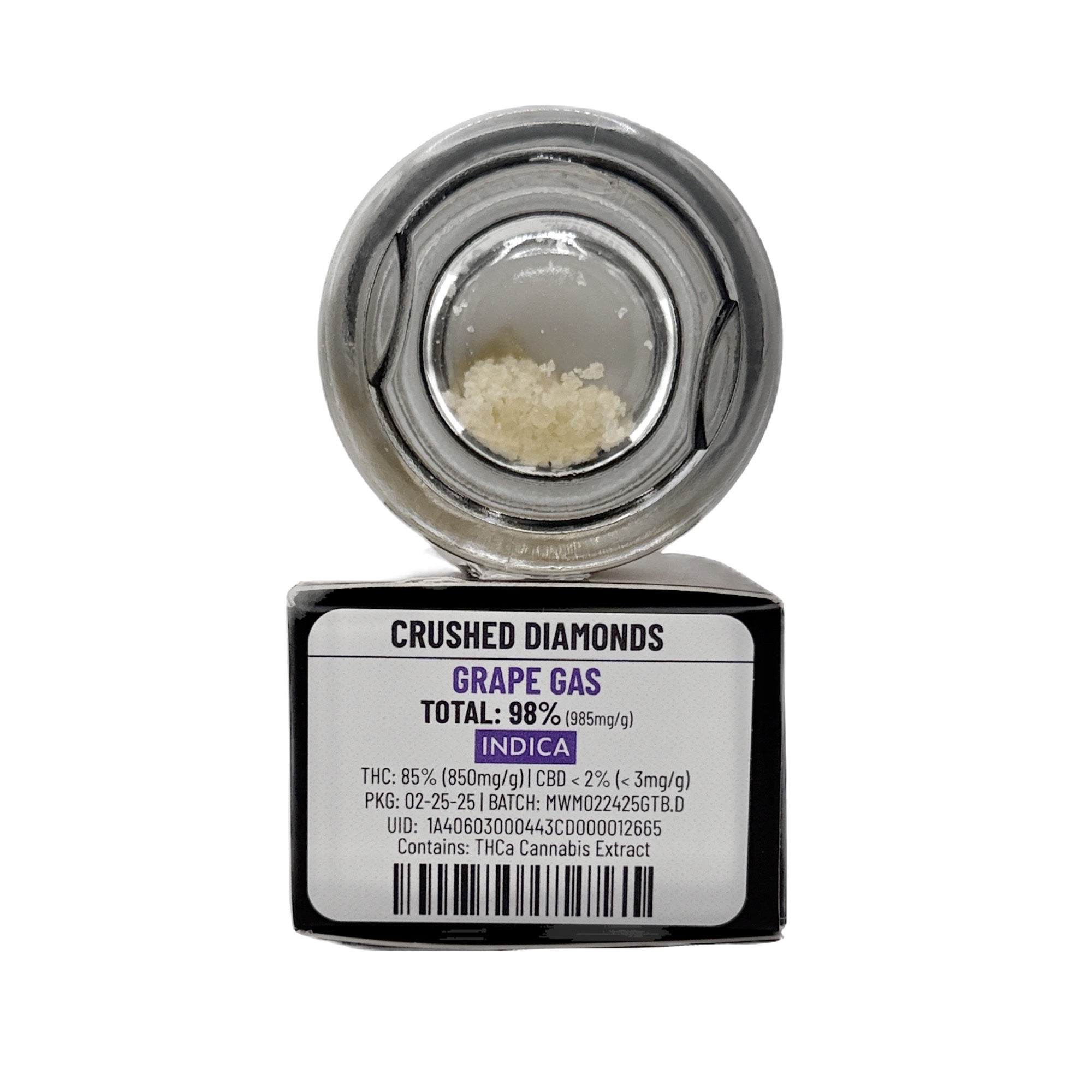 GRAPE GAS CRUSHED DIAMONDS 1G