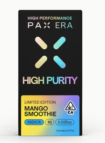 MANGO SMOOTHIE HIGH PURITY PAX POD 1G