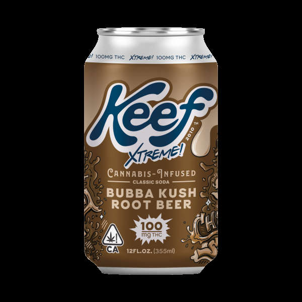 XTREME BUBBA KUSH ROOT BEER CAN 100MG
