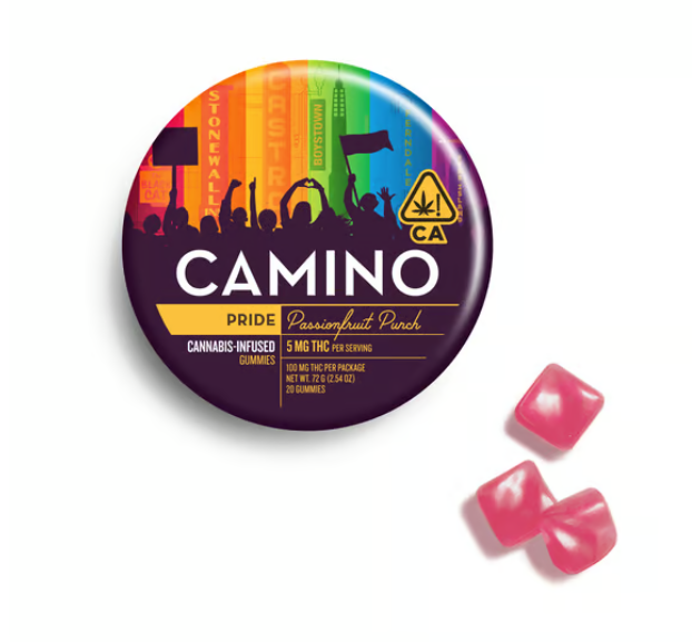 PRIDE PASSIONFRUIT PUNCH GUMMIES 100MG