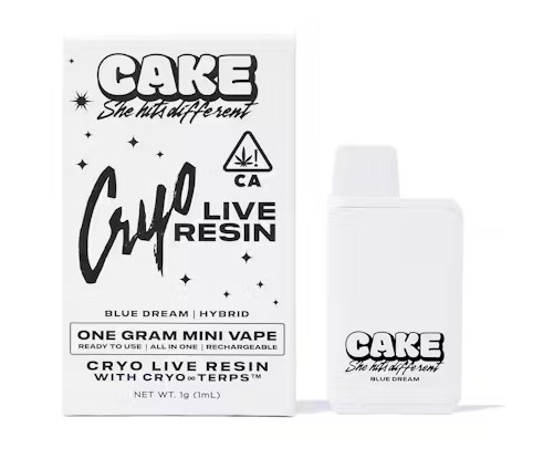 BLUE DREAM CRYO LIVE RESIN AIO 1G