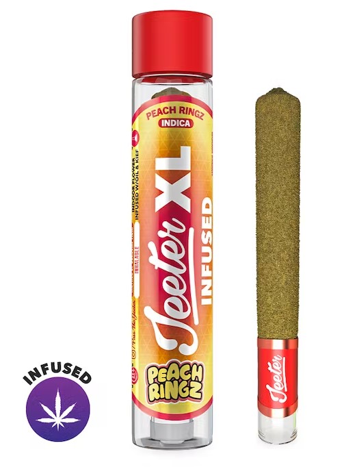 PEACH RINGZ XL INFUSED PREROLL 2G