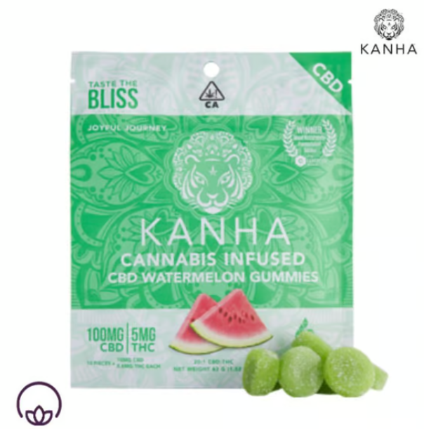 WATERMELON 20:1 CBD GUMMIES 10 PACK 200MG