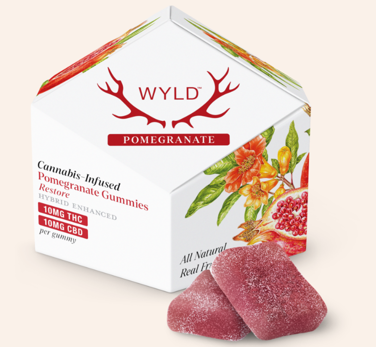 1:1 POMEGRANATE GUMMIES 10 PACK 100MG