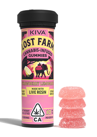 Strawberry Lemonade Gummies 100mg 10 Pack 