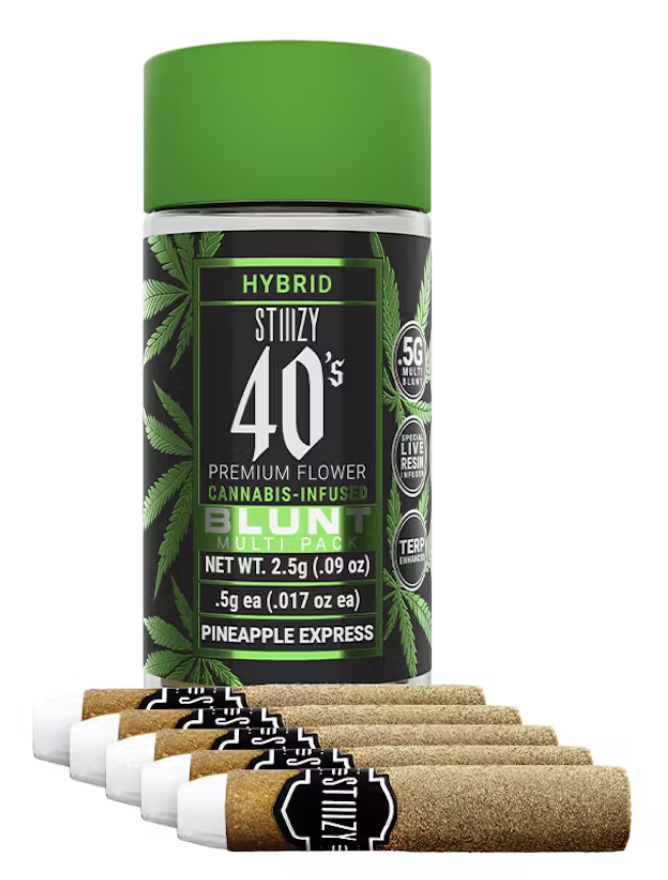 PINEAPPLE EXPRESS INFUSED MINI BLUNTS 2.5G 5/PK