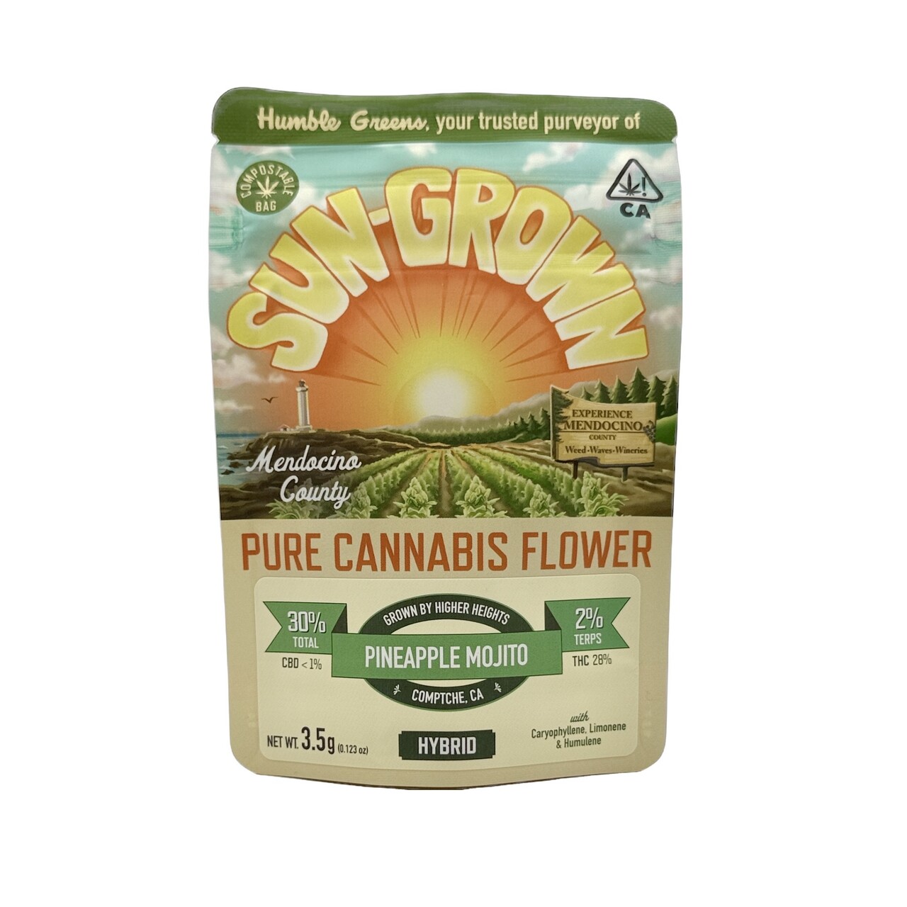 HUMBLE GREENS - Pineapple Mojito - Eighth