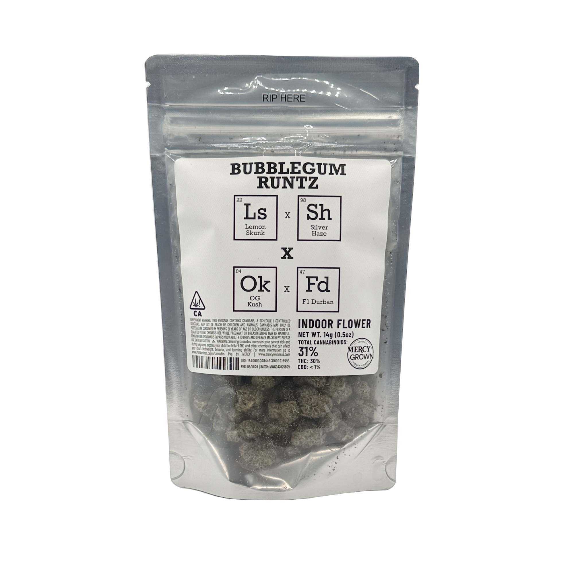BUBBLEGUM RUNTZ - HALF OUNCE