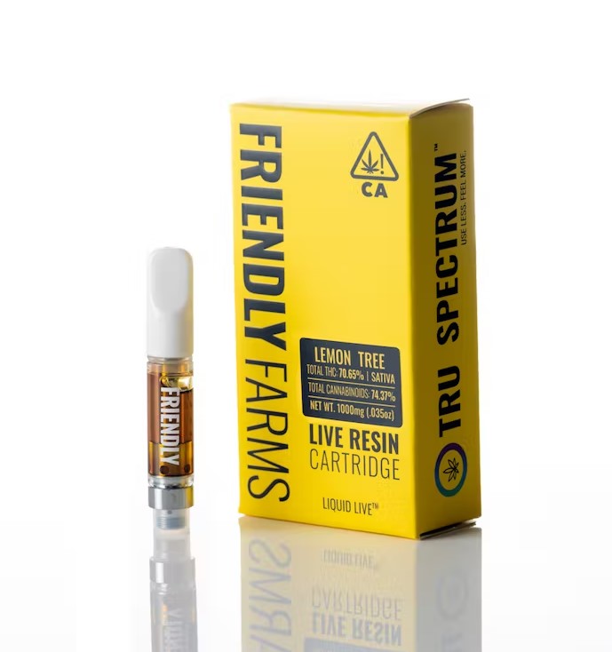 LEMON TREE LIVE RESIN CART 1G