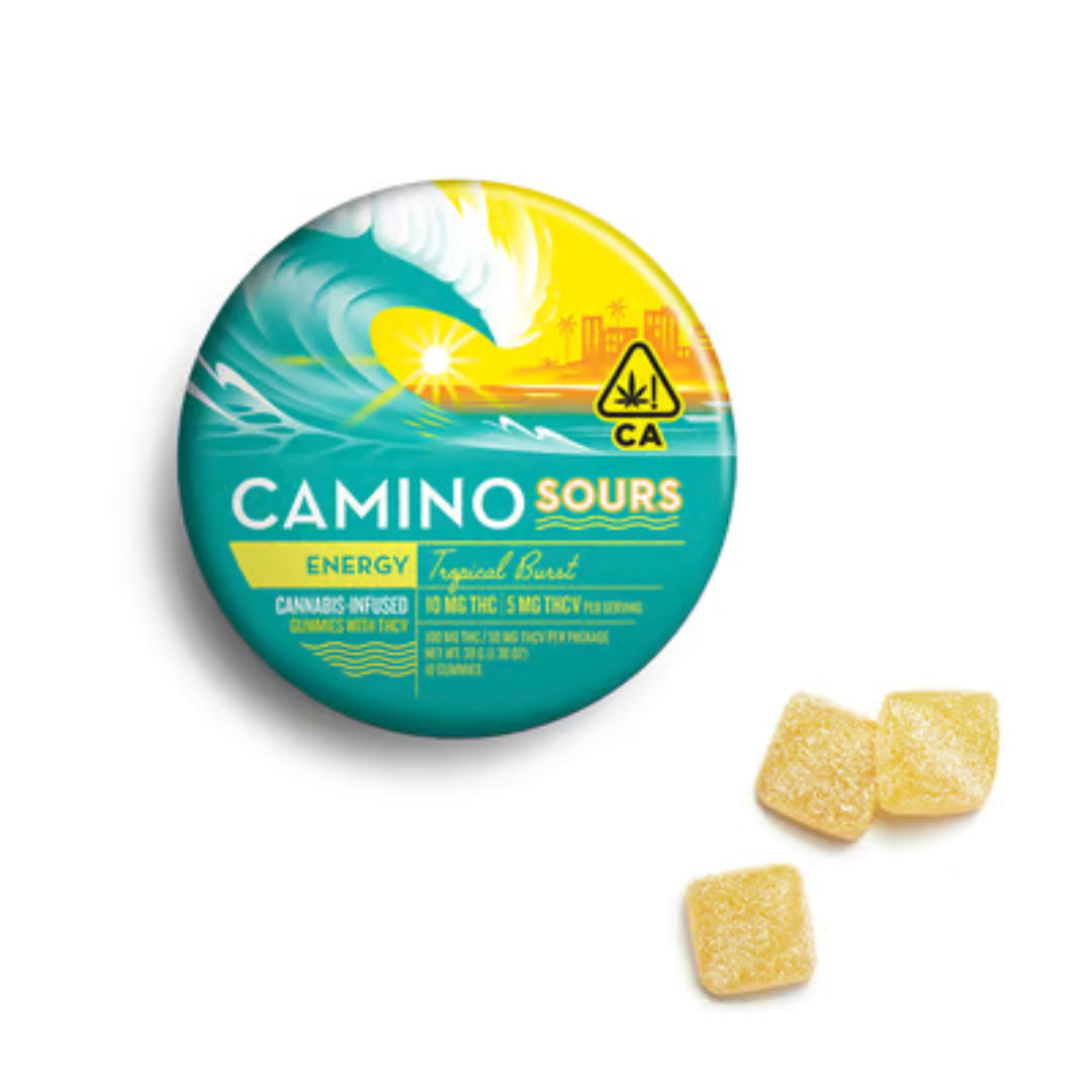 2:1 THCV TROPICAL BURST SOUR GUMMIES 10 PACK 100MG