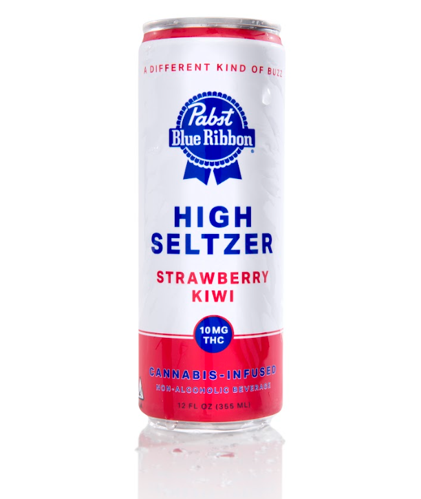 PABST BLUE RIBBON - STRAWBERRY KIWI HIGH SELTZER 10MG