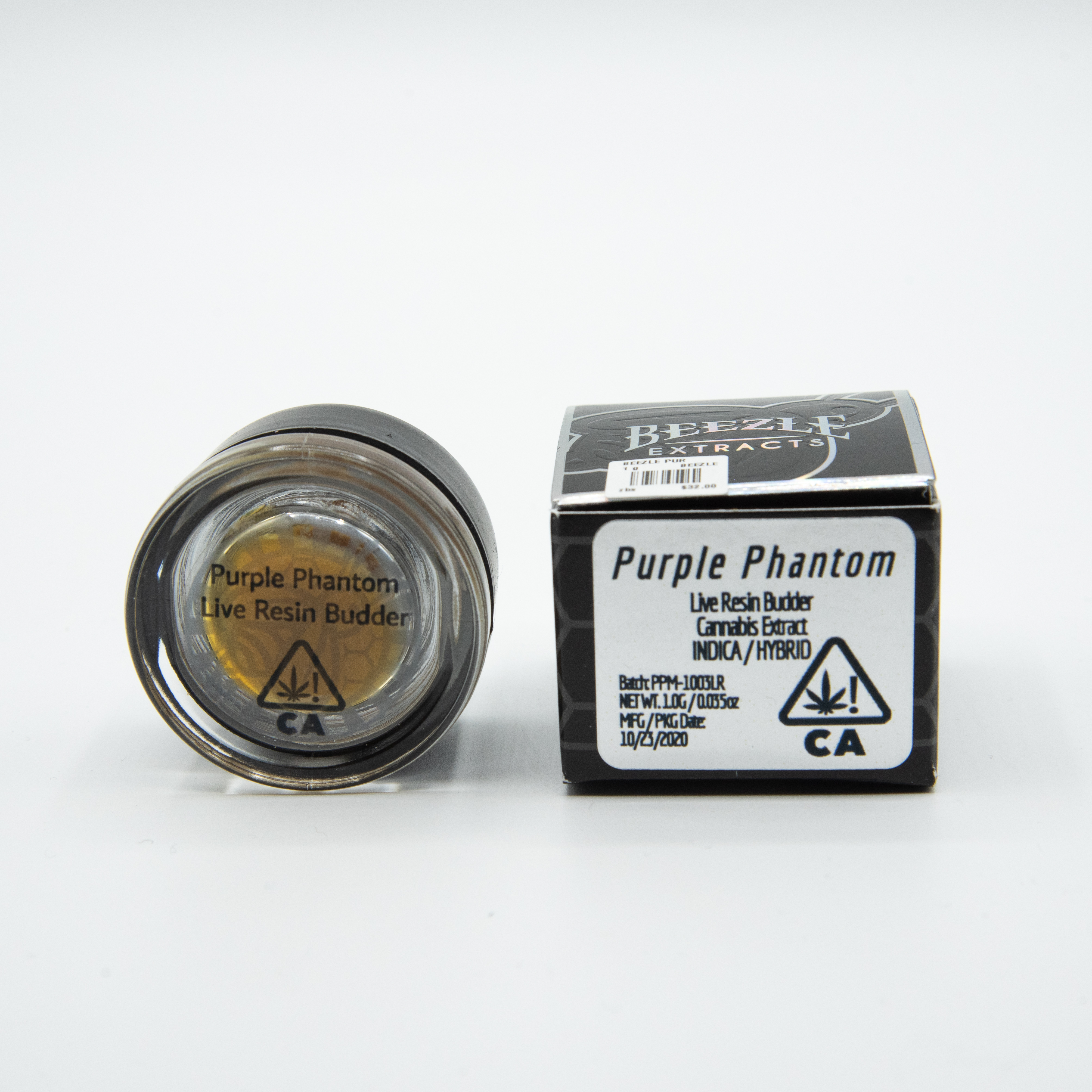 PURPLE PHANTOM LIVE RESIN BUDDER 1G