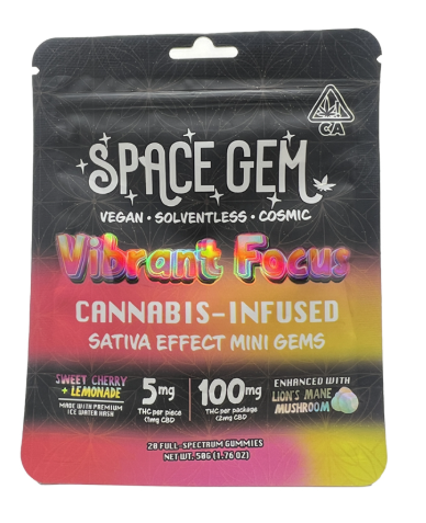 MINI GEMS SATIVA GUMMIES 20 PACK 100MG