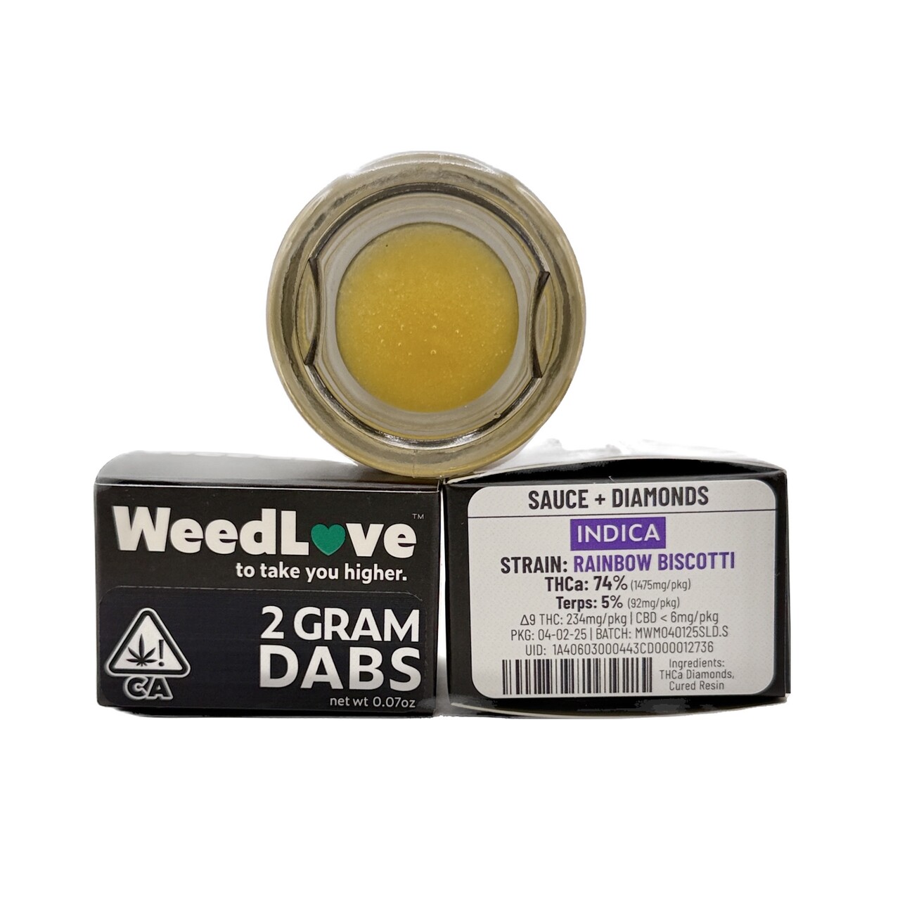 RAINBOW BISCOTTI SAUCE + DIAMONDS 2G