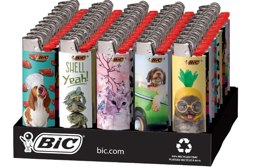 BIC LIGHTER ANIMAL LOVERS