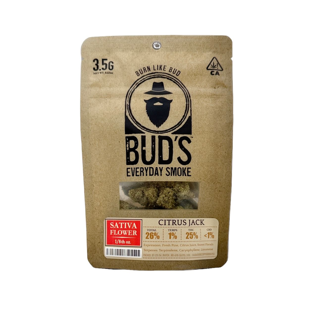 CITRUS JACK - EIGHTH - 1/8oz in Cotati