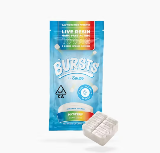 MYSTERY FLAVOR GUMMIES 2 PACK 100MG