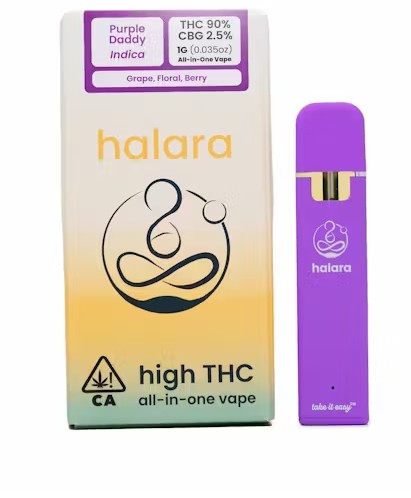 PURPLE DADDY HIGH THC AIO 1G