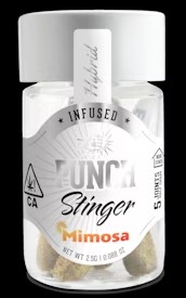 MIMOSA STINGER INFUSED PREROLLS 2.5G 5PK