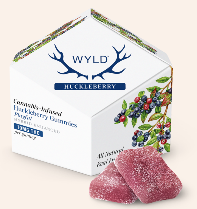 HUCKLEBERRY GUMMIES 10 PACK 100MG