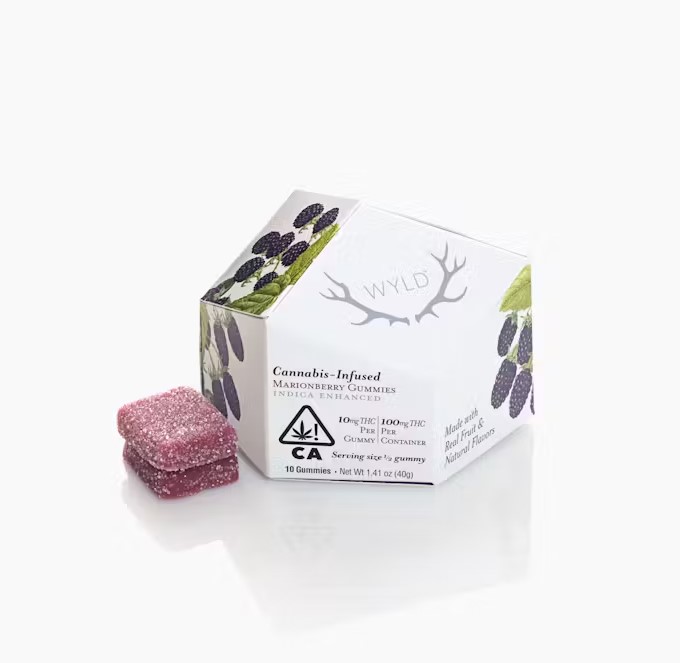 MARIONBERRY GUMMIES 10 PACK 100MG