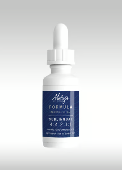 4:4:2:1:1 CBG:CBD:CBN:THC:THCA FORMULA TINCTURE
