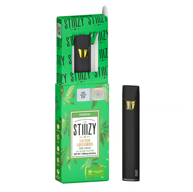 LEMON CHERRY GELATO LIVE RESIN LIQUID DIAMONDS AIO 1G