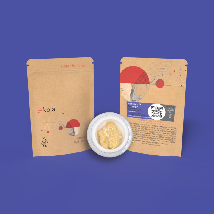 BLUEBERRY KOLA LIVE ROSIN 1G