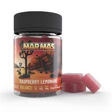 1:1 THC:CBD RASPBERRY LEMONADE GUMMIES 100MG 10/PK