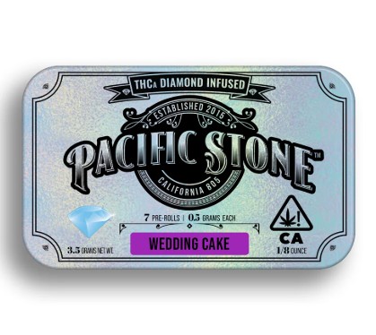 WEDDING CAKE DIAMOND INFUSED PREROLLS 7 PACK 3.5G