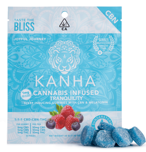 1:1:1 TRANQUILITY GUMMIES 10 PACK 50MG