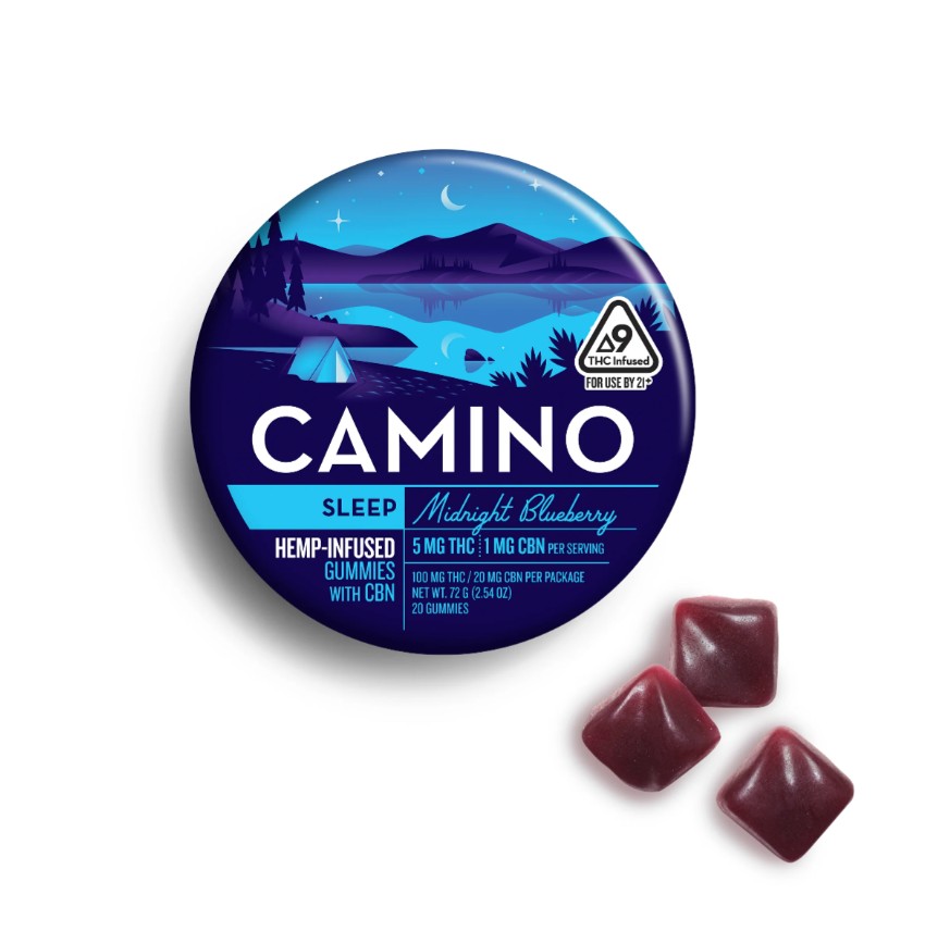 5:1 MIDNIGHT BLUEBERRY CBN GUMMIES 20 PACK 100MG