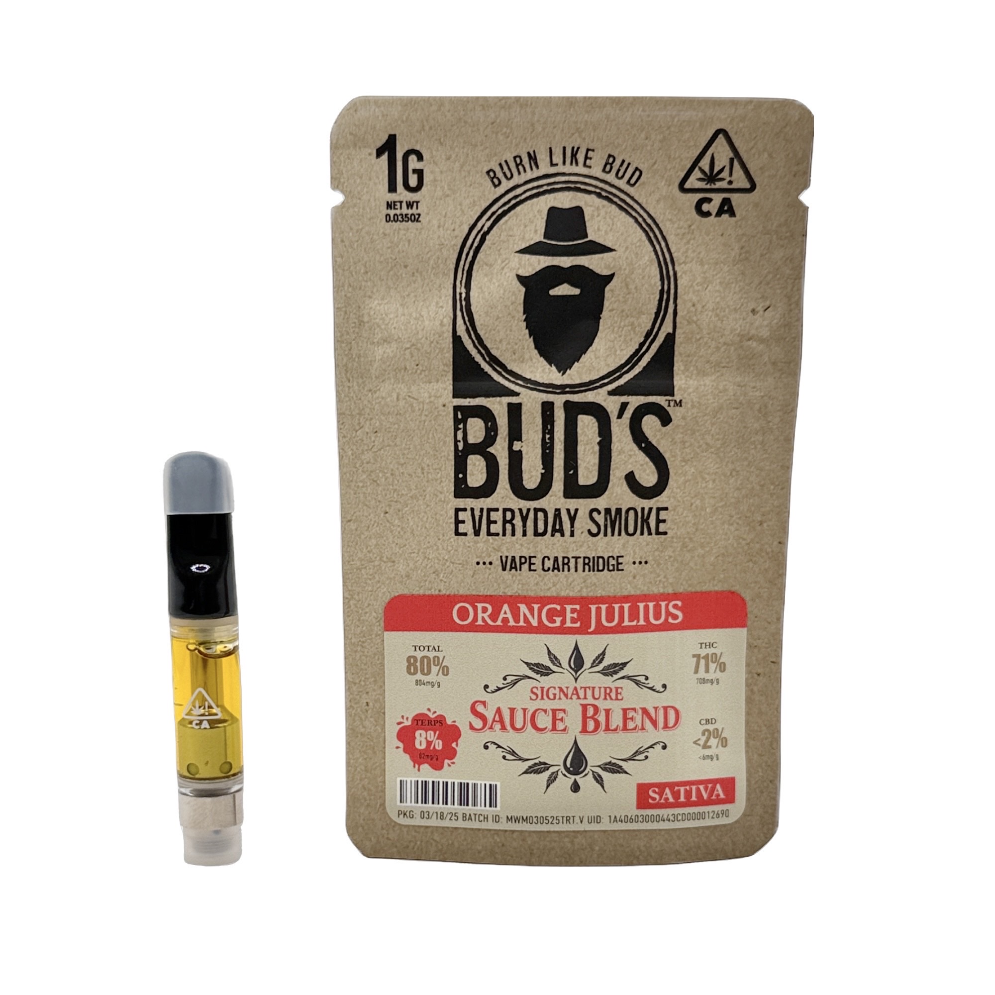 ORANGE JULIUS SAUCE CARTRIDGE 1G