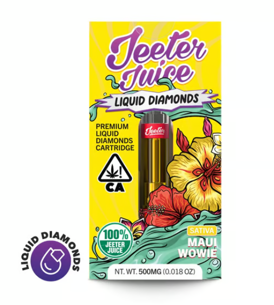 MAUI WOWIE LIQUID DIAMOND CARTRIDGE 1G