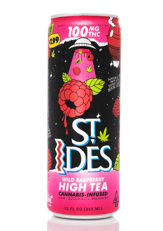 ST. IDES - WILD RASPBERRY HIGH TEA 100MG