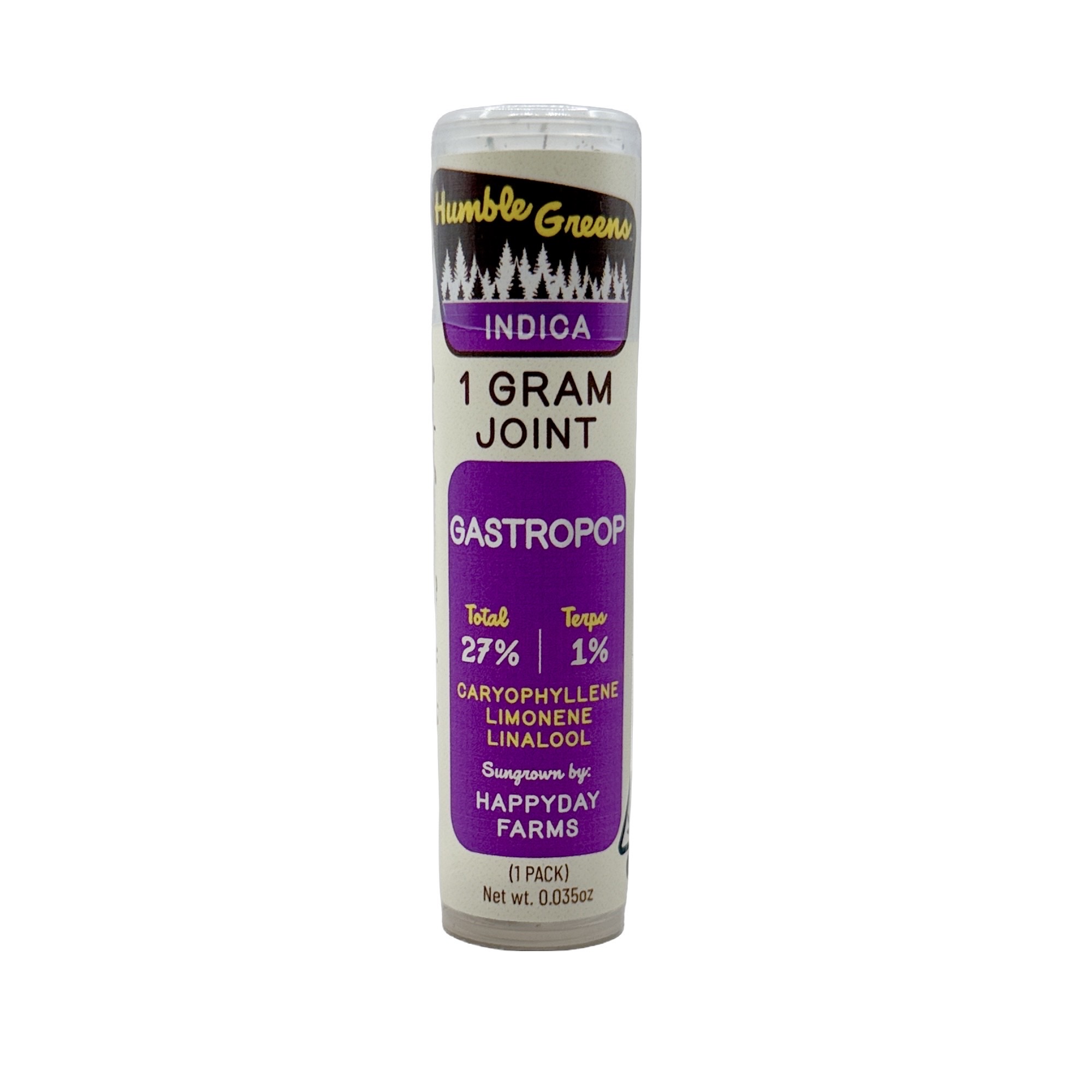 GASTROPOP PREROLL 1 PACK 1G
